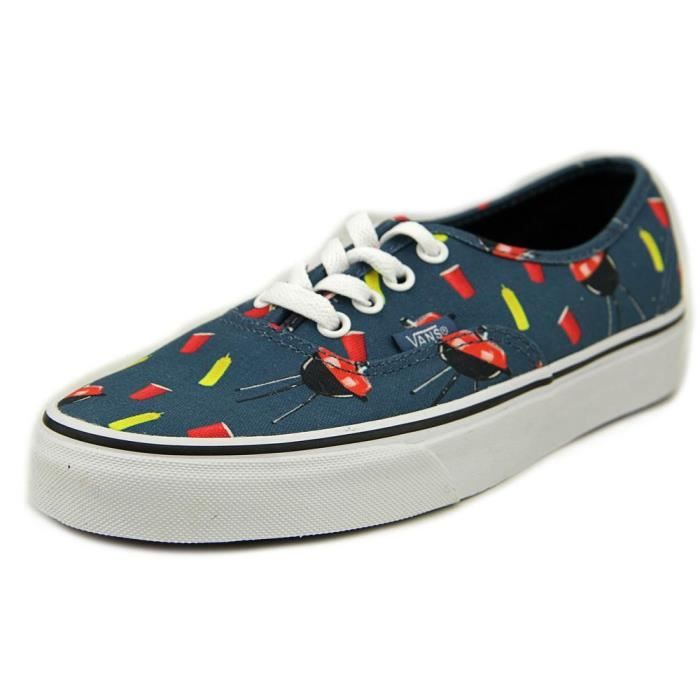 Chaussure de Basket Vans Authentic Toile - Mixte - Bleu - Textile