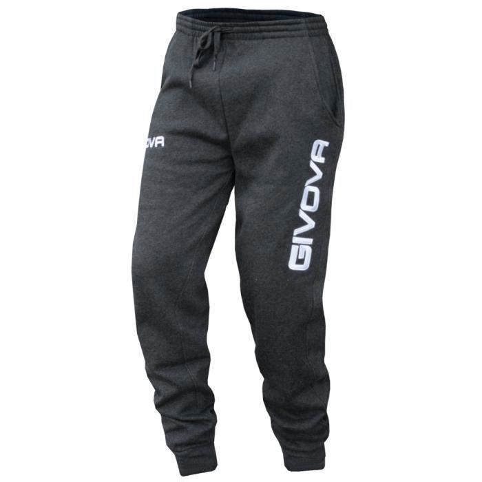 Pantalon de Survêtement Moon - GIVOVA - Style droit - Gris - Mixte - Respirant Pantalon de Survêtement Moon - GIVOVA - Style droit - Gris - Mixte - Respirant