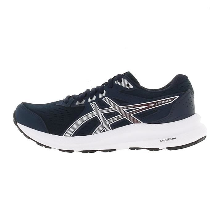 Chaussures running Lady gel contend 8 ASICS Bleu Drop 10 mm Adulte Running Femme
