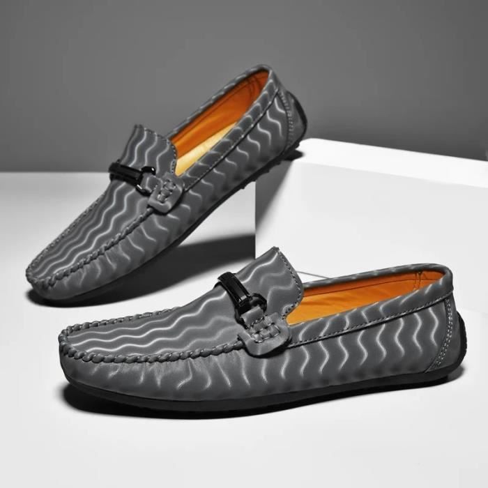 Mocassins Homme élégants - Chaussures De Conduite Et De Smoking - Confortables Et Respirantes - Idéales Pour Occasions Formelles