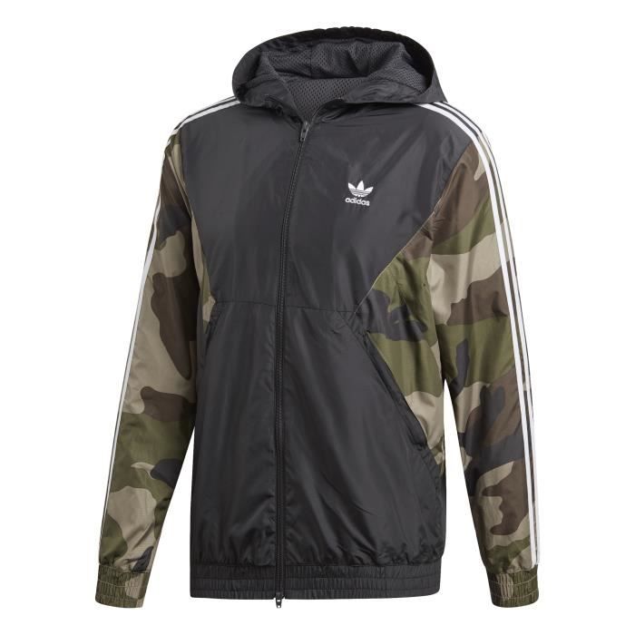 coupe vent adidas camouflage
