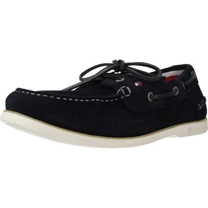 mocassin tommy hilfiger bleu