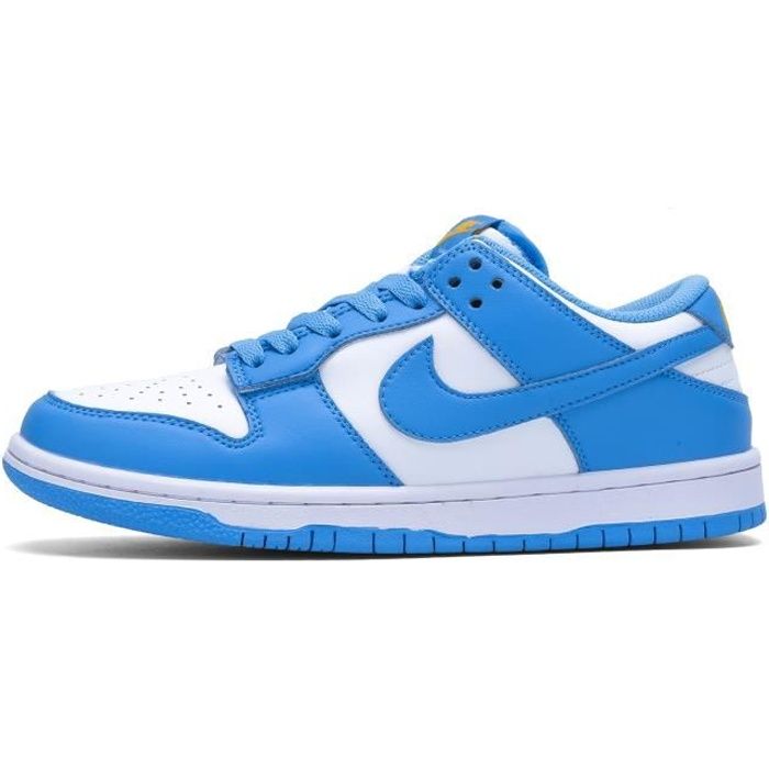 Nikes - Dunk Low North Carolina Bleu Low Top Chaussures Décontractées blanc  bleu - Cdiscount Chaussures