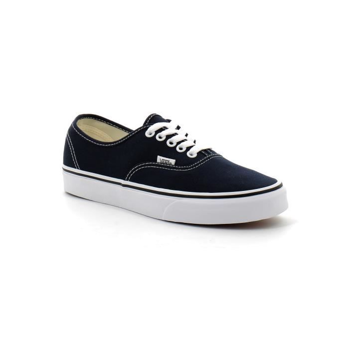vans blanche et bleu
