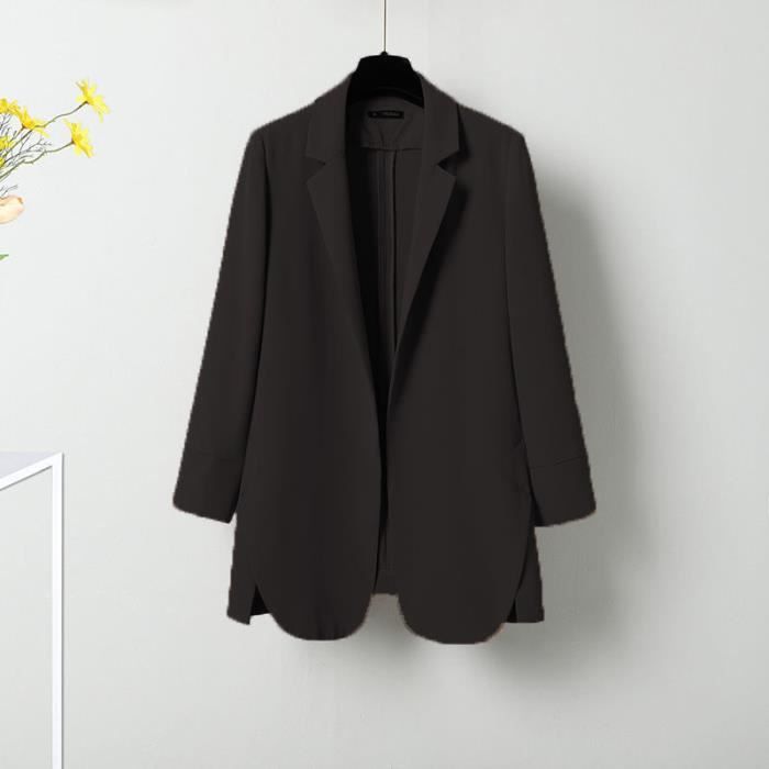 MINTLIMIT XL-5XL Femmes Grande Taille Blazers Manches 3/4