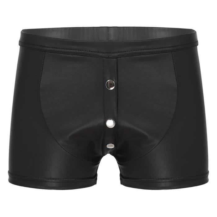 Boxer simili hotsell cuir homme