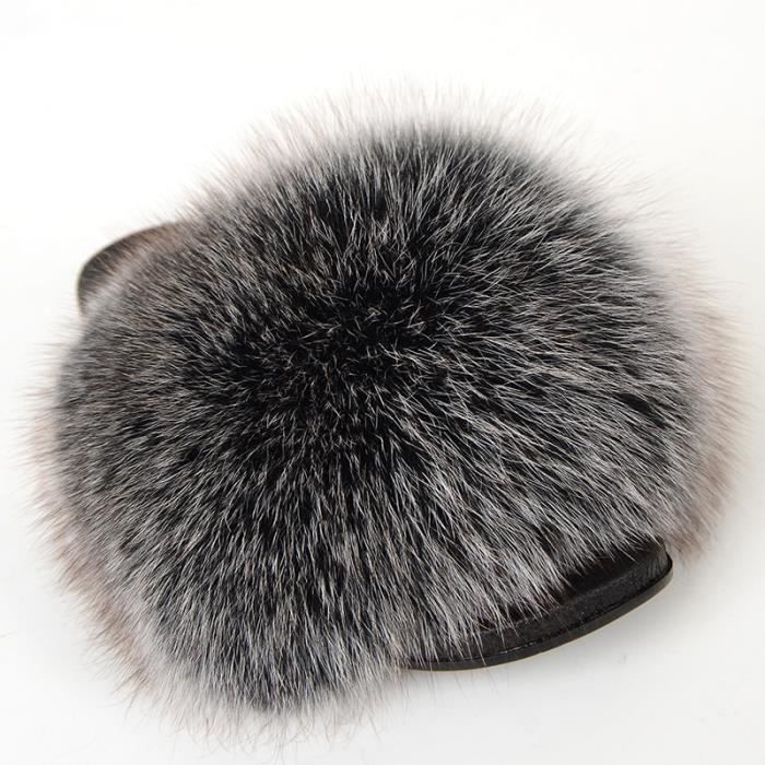 chausson cuir renard