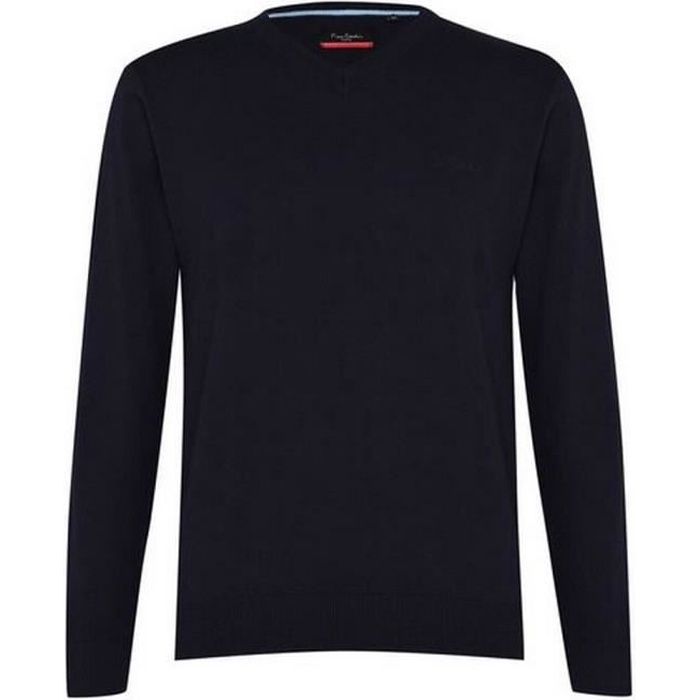 Pull Bleu Marine Homme Pierre Cardin