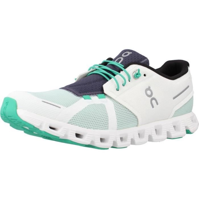 Basket ON RUNNING 136296 Vert Homme Lacets Plat Vert Cdiscount Chaussures