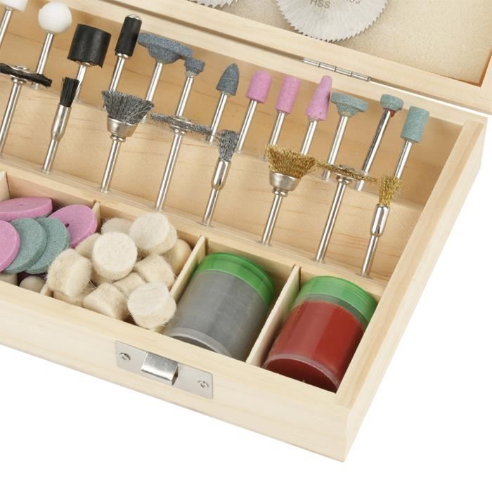 Kit D'Outil Rotatif Multifonction 451pcs, Accessoires pour Outils