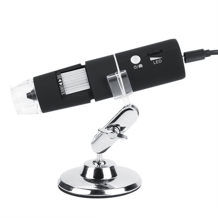 Qiilu Microscope sans fil Grossissement 1000X du microscope — free download