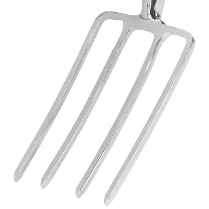 TOP TOOLS Fourche à fumier professionnelle avec 4 dents et poignée en