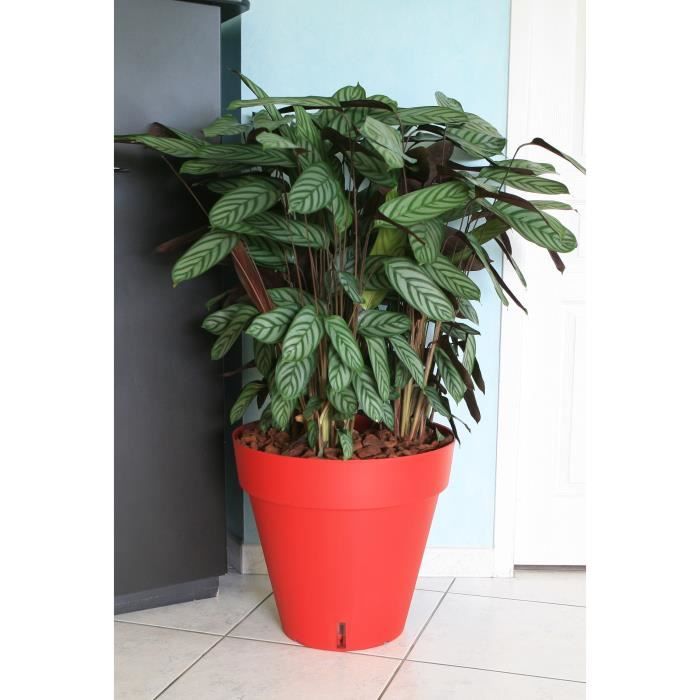 RIVIERA Pot de fleurs Loft avec réserve d'eau Rond Ø 50 x H 46 cm
