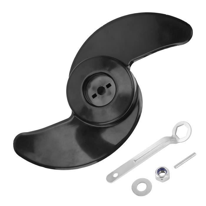 Hélice Bateau Hors-bord En Acier Carbone - 2 Ou 3 Pales - Compatible Moteurs électriques De 8,2 à 21,8 Kg - Pour Pêche Et Plaisance