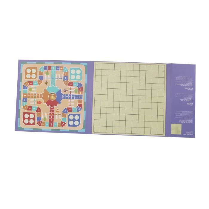 Cayro Échecs Et Dames Magnétiques – Plateau Pliable 24x24 Cm – Dès 7 Ans – Double Jeu 2 En 1