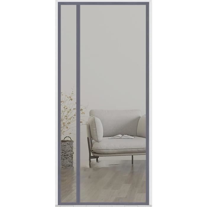 Magnétique Moustiquaire 105 X 165 Cm, Rideau Automatique Anti Moustique