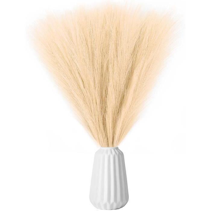 Colexy Herbe de la Pampa, 5PCS 45 cm Décor d'herbe de Pampa ...