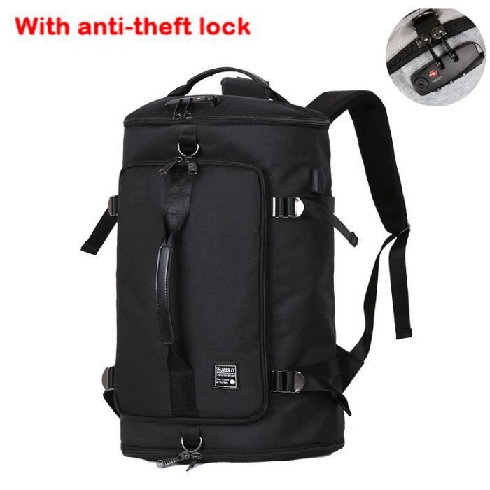 Sac De Baseball KAVIGOR 40L – Sac à Dos Softball Grande Capacité, Noir Solide