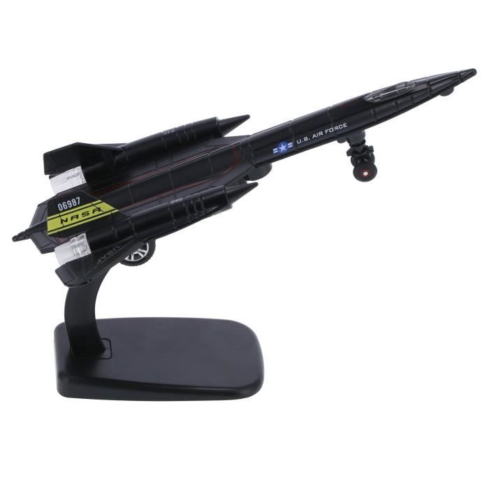 2X 1/144 Modèle D'Avion D'Avion de Reconnaissance Blackbird -71A Moulé