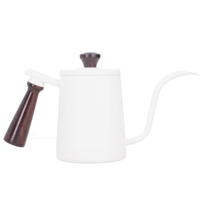 TMISHION Bouilloire à café Cafetière Portable en Acier Inoxydable avec ...