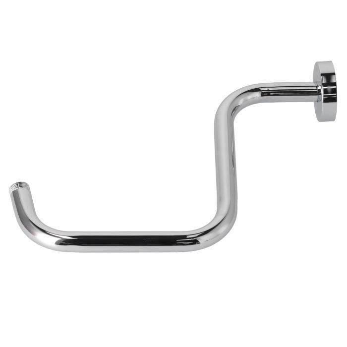 Bras De Douche Extensible Réglable En Acier Inoxydable 304 - Longueur 27,5 Cm, Filetage 1/2" - Pour Maison, Hôtel, Appartement