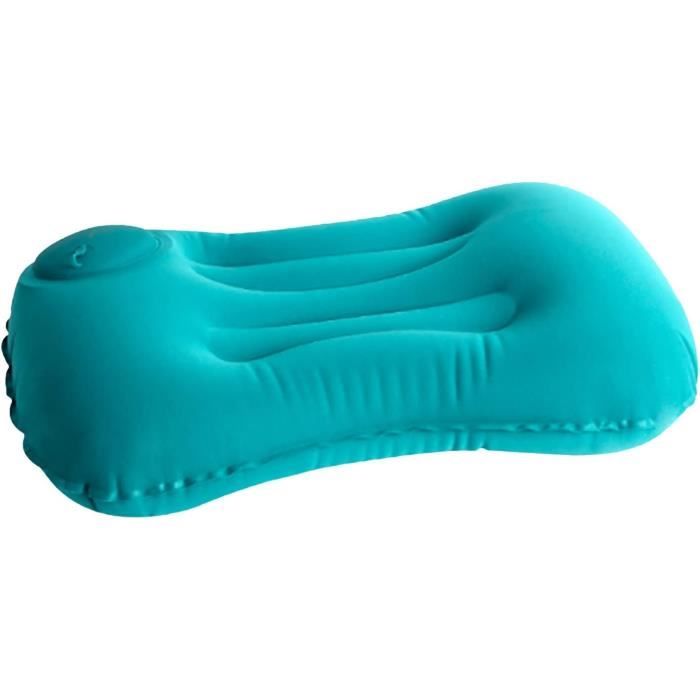 Coussin Gonflable Bleu 28x40 Cm - Neuf (sans Emballage)