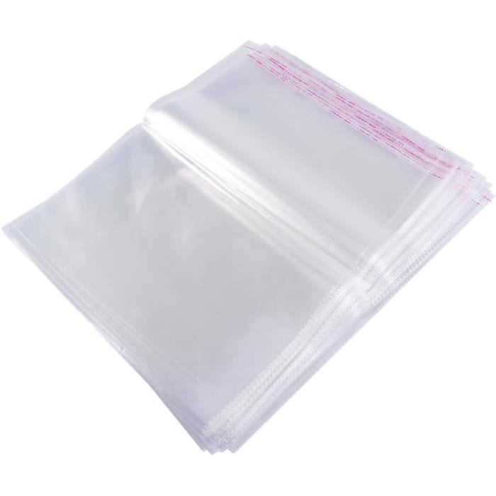Sachet plastique transparent - Cdiscount