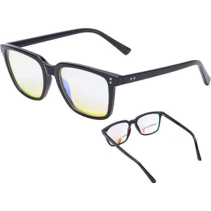 Lunettes Sans Correction Sunier - Cadre Carré Tendance - Protection UV400 - Homme & Femme