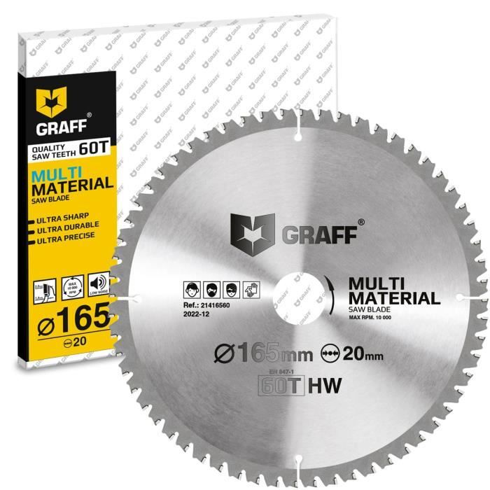 Lame Scie Circulaire 150 X 20 Mm 40 Dents TCT Pour Bois - Coupe Précise Et Propre Sur Tous Types De Bois