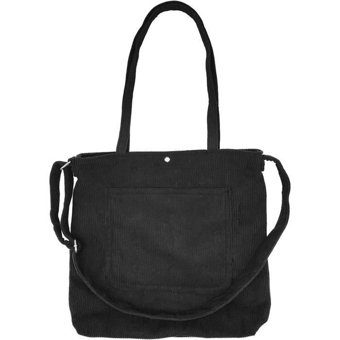 Sac à Main En Velours Côtelé Pour Femmes, Fourre-tout De Luxe, Grande Taille, Sa