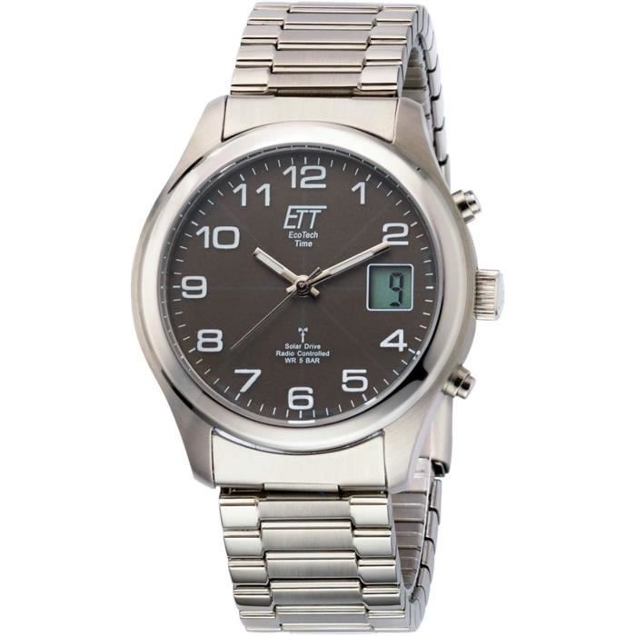 ETT Eco Tech Tie EGS-11436-12L ontre analogique radio-pilotée solaire