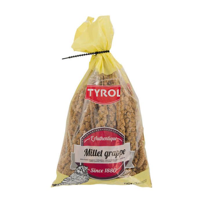 Meilleurs prix pour Millet en Grappes - TYROL - Oiseaux - 1 kg