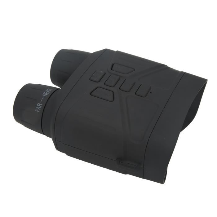 Jumelles Vision Nocturne 4K Avec écran 7,6 Cm - Zoom 10x, Portée 300 M, Idéal Pour Chasse, Camping, Adulte