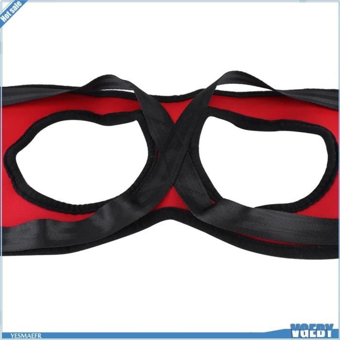 Comparer les prix de Harnais de soutien pour chien V GEBY - Aide à la marche - Tailles S, M, L - Rouge