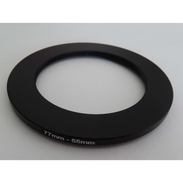 Ricoh Sony Sigma Adaptateur Filtre Step-Up vhbw 52mm-62mm Noir pour Appareil Photo Panasonic Samsung Tamron Pentax 