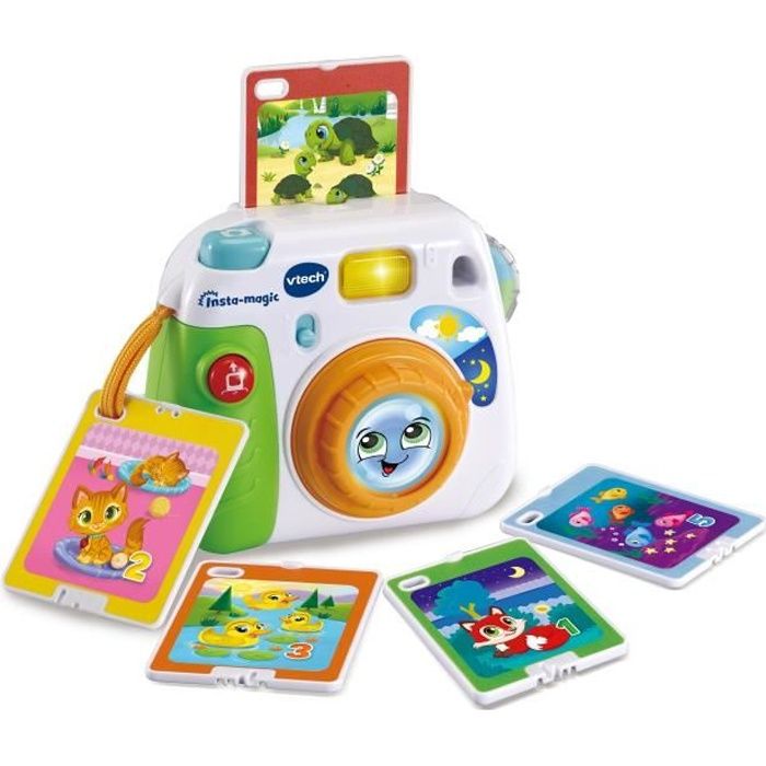 Appareil Photo Insta-Magic - VTECH BABY - Blanc - Pour Bébé - Piles fournies