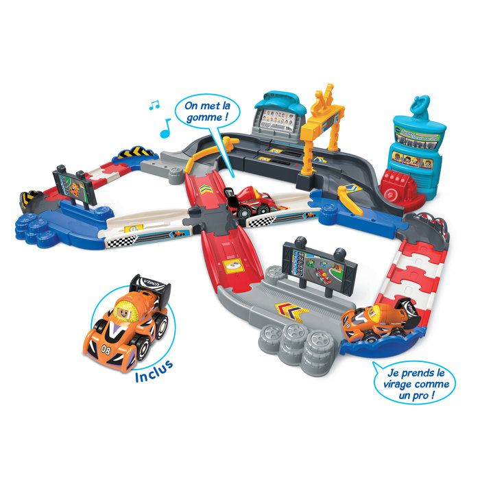 Vtech TUT TUT BOLIDES - SUPER CIRCUIT RACING (+ ELIOTT TOP PILOTE)