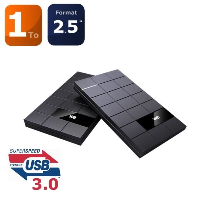 WE V3 disque dur externe 2.5'' 1To