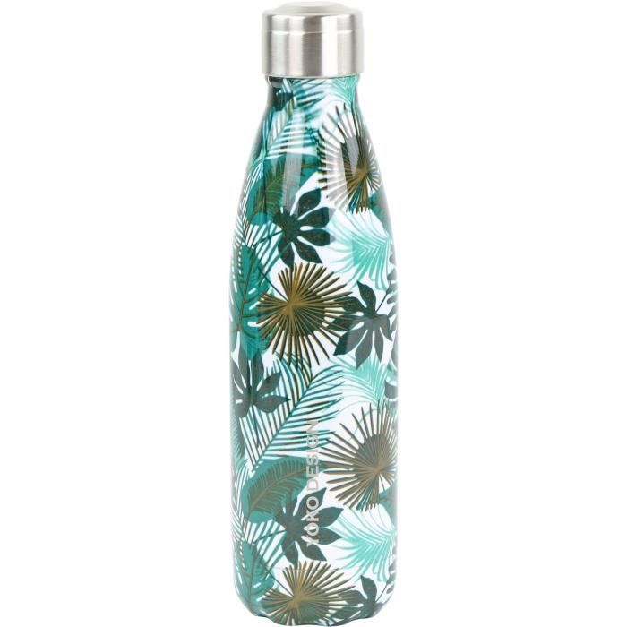 YOKO DESIGN - Bouteille isotherme de 500 ml motif Equador