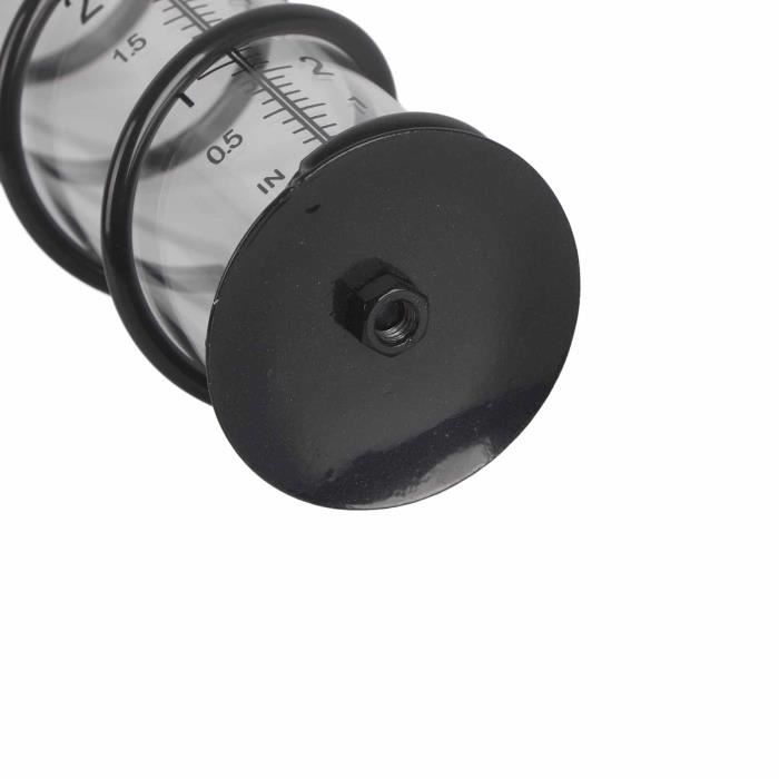 Veesper Lot De 2 Tubes De Rechange En Verre Borosilicate Pour Pluviomètre Jardin – Résistant Au Gel, Échelle 0-35 Mm, Entonnoir 35 Mm, Mesure Précise Pluie Extérieure