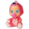 Poupon Cry Babies Fancy - Flamant Rose - IMC Toys - Pleure de vraies larmes - Piles incluses-1