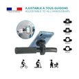 Support Smartphone pour Guidon de Vélo Fabriqué en France Universel MOBILIS-1