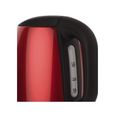 Bouilloire MOULINEX Subito 1,7L inox rouge - Arrêt automatique et filtre anti-calcaire-1
