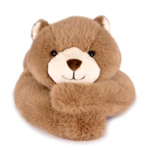 Grand Ours En Peluche Ancien - 70 Cm - Yeux En Plastique - Vintage