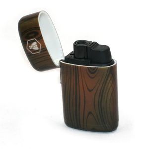 Briquet Tempête Gaz Rechargeable VVAY - Flamme Puissante Anti-Vent, Design Élégant Métal