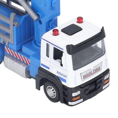 Mostop Camion à bûches pour enfants de 3, 4, 5, 6, 7, 8 ans, camion forestier de ferme de 38,1 cm avec grue et 6 coffres, lumières, sons, remorques de transport alimentées
