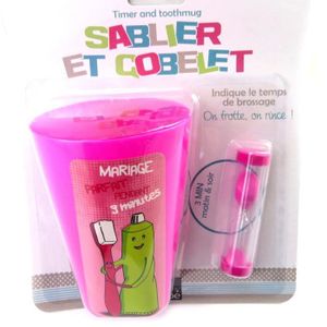 Sabliers Souriants Pour Brossage De Dents Enfants - Lot De 4 - Minuterie 2 Minutes - Multiusage - 8