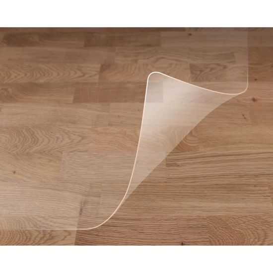 Floortex Tapis de sol avec découpe 90 x 120 cm pour sols durs - en