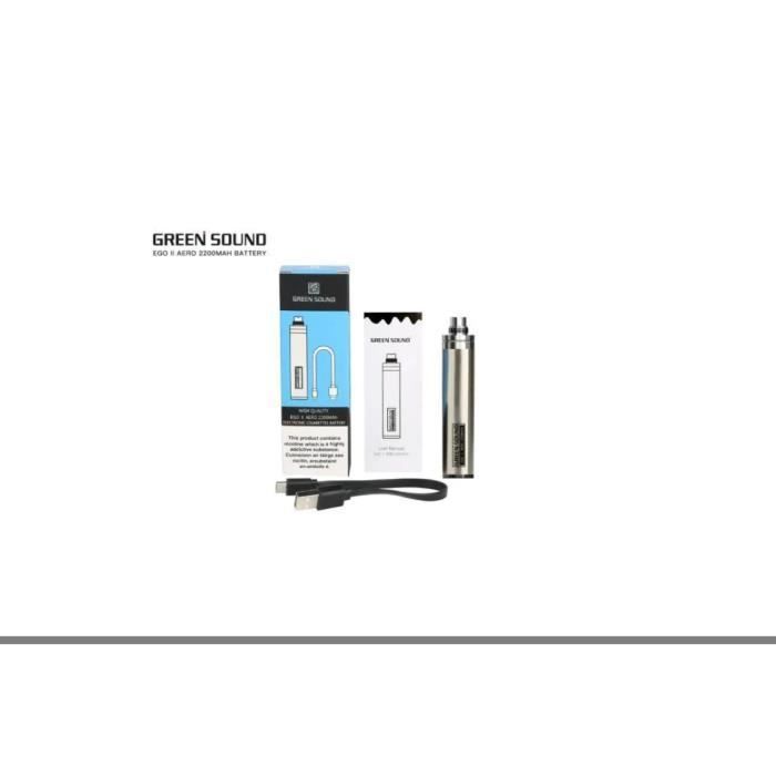 Batterie eGo 2200 mAH Cigarette lectronique ego t batterie 2200 mah ARGENT  - Cdiscount Au quotidien