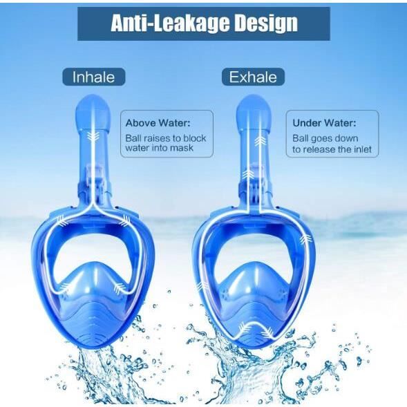 Masque Snorkeling Seac Salina Set Plongée SEAC Salina - Masque Et Tuba Bora HD - Adultes Et Enfants - Snorkeling Masque De Plongee